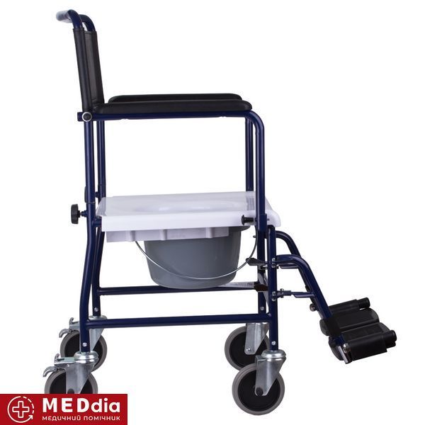 Крісло-каталка з санітарним оснащенням OSD-MOD-JBS367A OSD-MOD-JBS367A фото