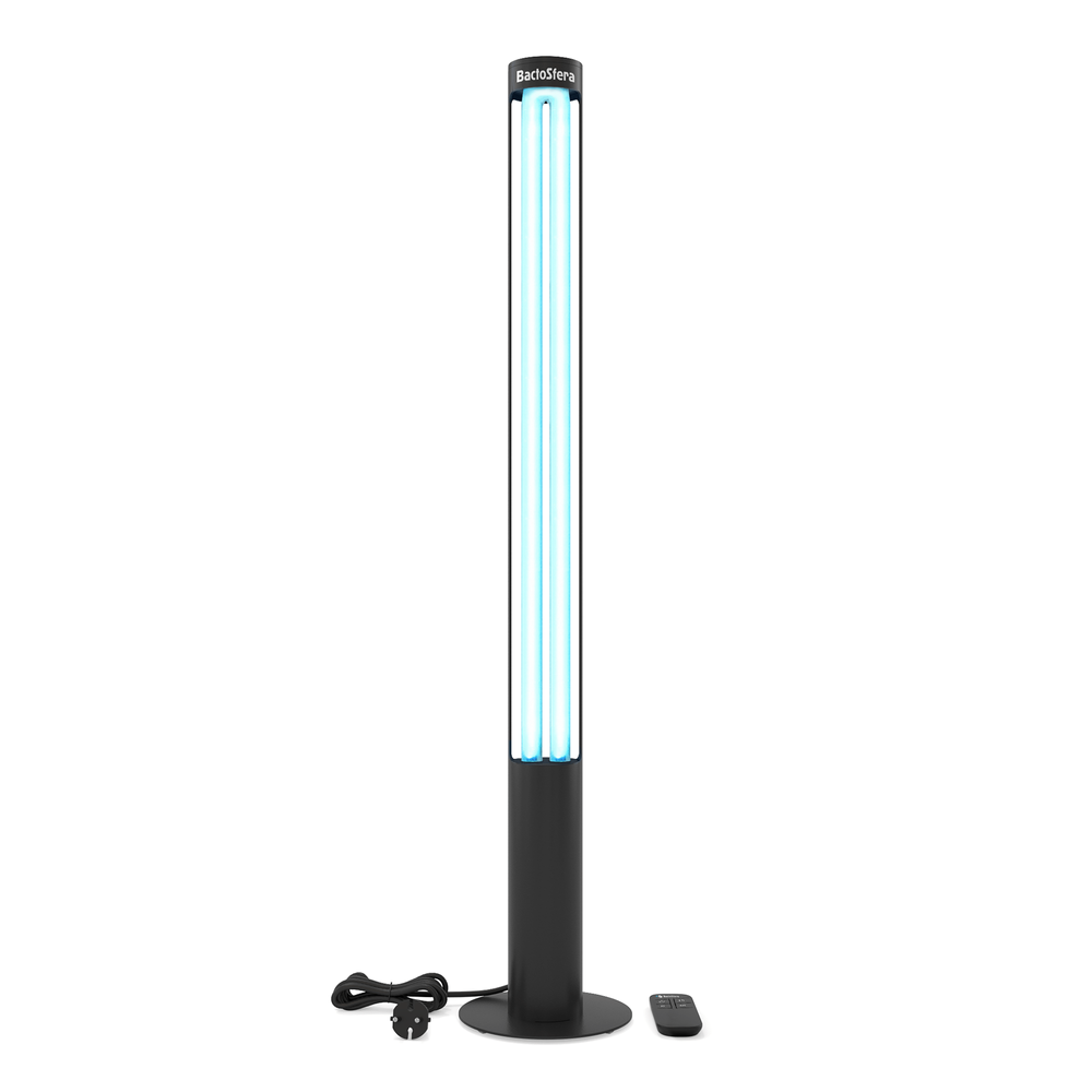 Бактерицидний опромінювач BactoSfera 360&deg; U95 +100% RC-TIMER Black (1773) 1773 фото