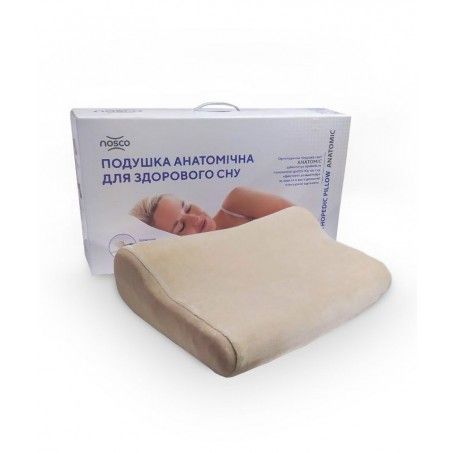 Подушка ортопедична з ефектом пам&rsquo;яті NOSCO ANATOMIC MED 17001 фото