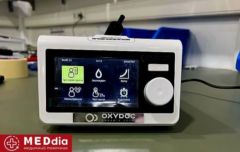 Апарат неінвазивної вентиляції OXYDOC CPAP/BіPAP/ST з маскою розмір M і зволожувачем (Туреччина) 82192658 фото