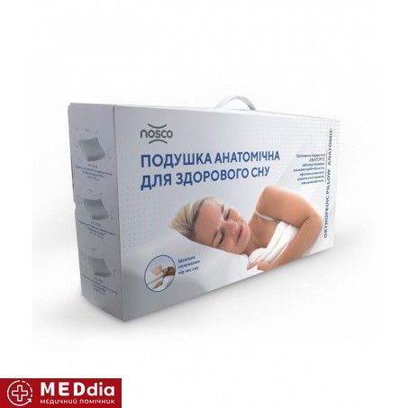 Подушка ортопедична з ефектом пам&rsquo;яті NOSCO ANATOMIC STANDART PLUS 17014 фото