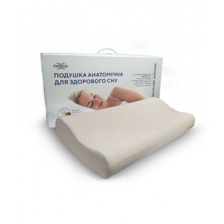 Подушка ортопедична з ефектом пам&rsquo;яті NOSCO ANATOMIC STANDART PLUS 17014 фото
