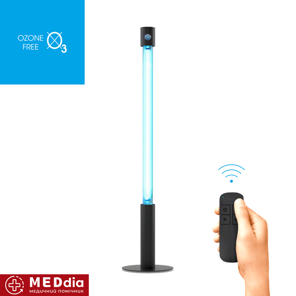 Бактерицидний опромінювач BactoSfera 360&deg; 15 OZONEFREE RC-TIMER Black (1723) 1723 фото