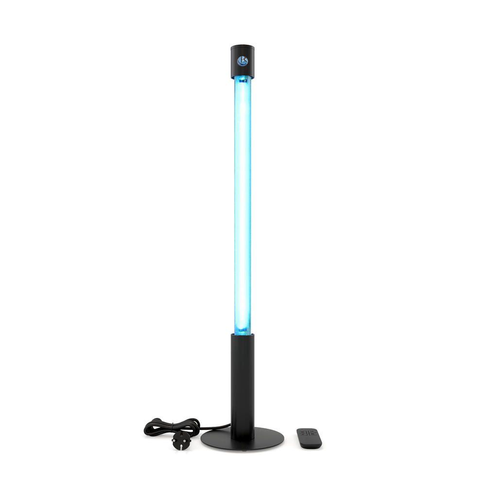 Бактерицидний опромінювач BactoSfera 360&deg; 25 ECO +100% RC-TIMER Black (1743) 1743 фото