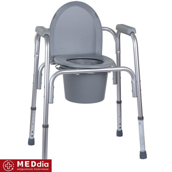 Алюминиевый стул-туалет 3 в 1 OSD-BL730200 OSD_BL730200 фото