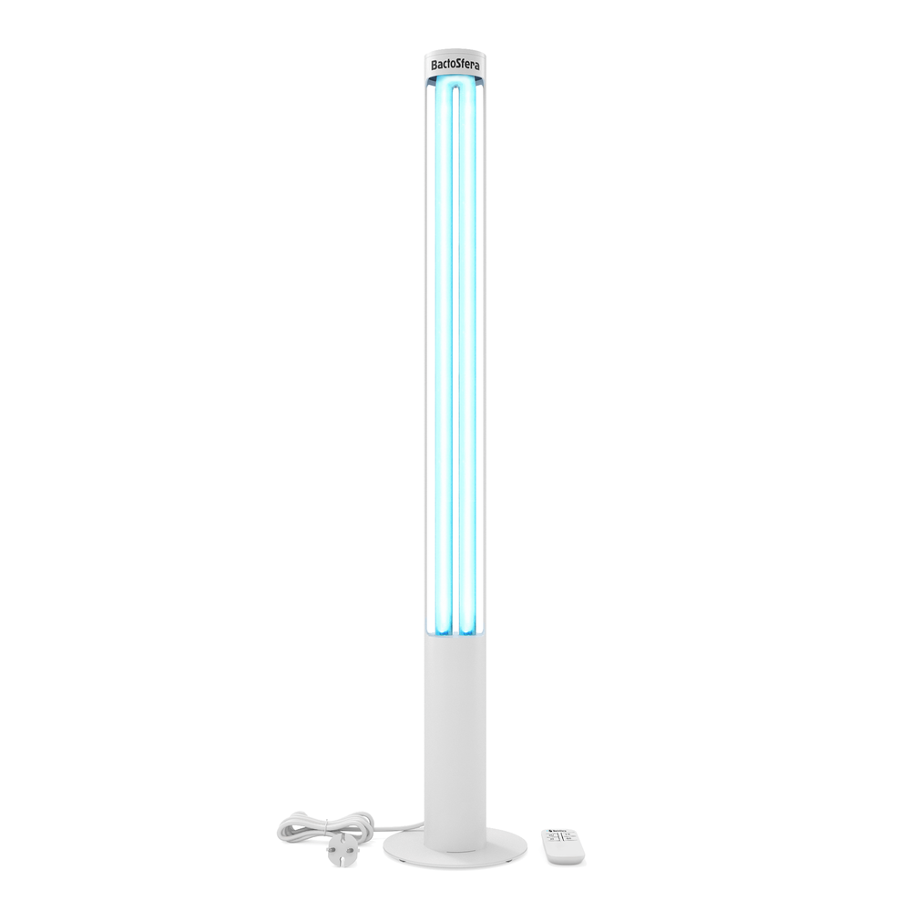 Бактерицидний опромінювач BactoSfera 360&deg; U95 +100% RC-TIMER White (1771) 1771 фото